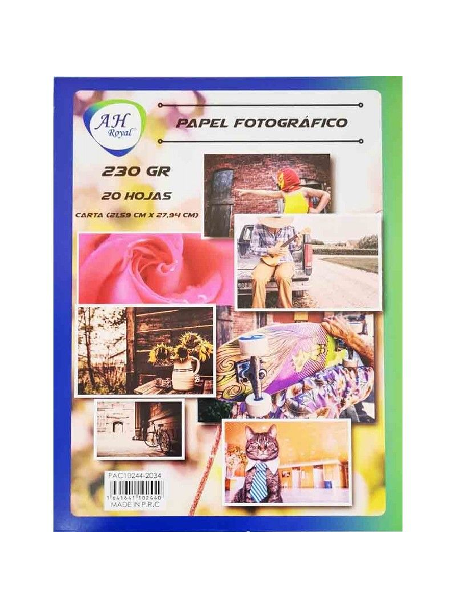 Papel Fotográfico Ah Royal 230 Gramos  1