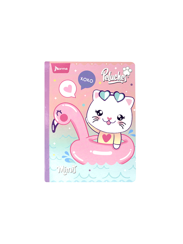 Cuaderno Cosido Peluches Fantasy 100 Hojas Lineas 3