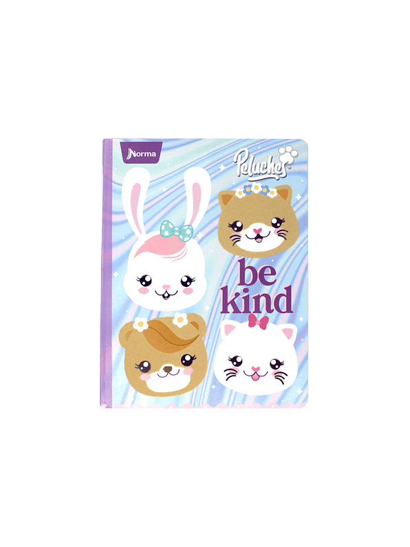 Cuaderno Cosido Peluches Fantasy 100 Hojas Lineas 5