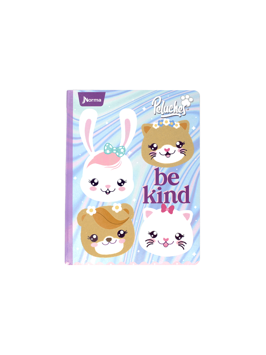 Cuaderno Cosido Peluches Fantasy 100 Hojas Lineas 5
