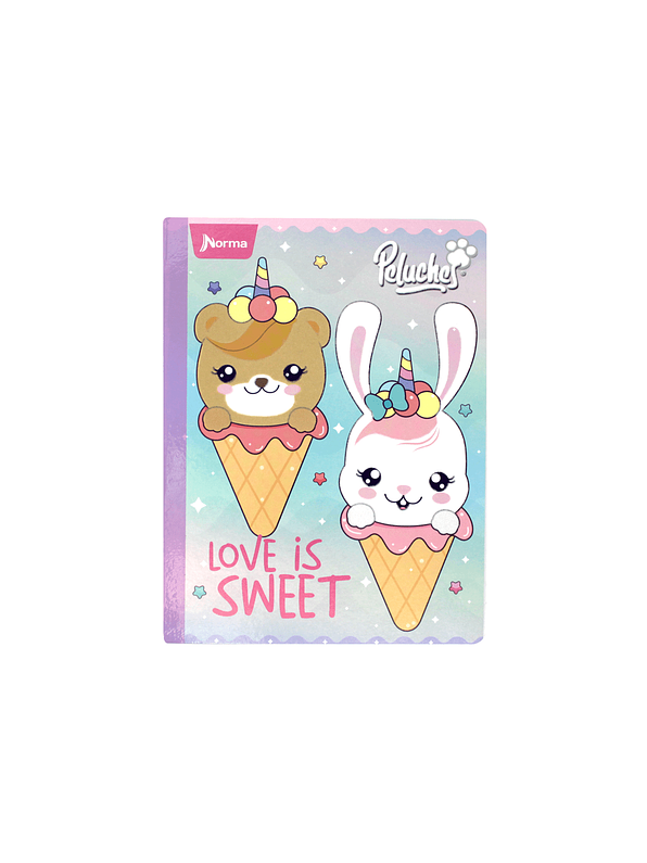 Cuaderno Cosido Peluches Fantasy 100 Hojas Lineas 7