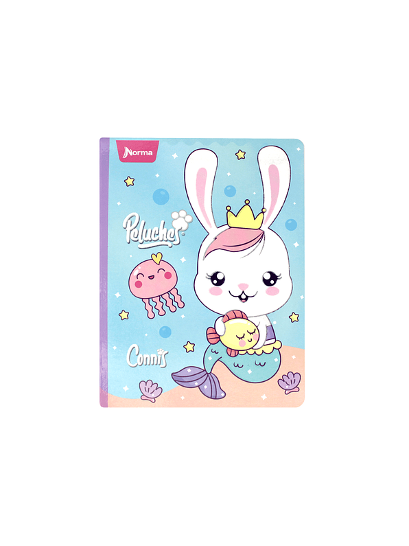 Cuaderno Cosido Peluches Fantasy 100 Hojas Lineas 9