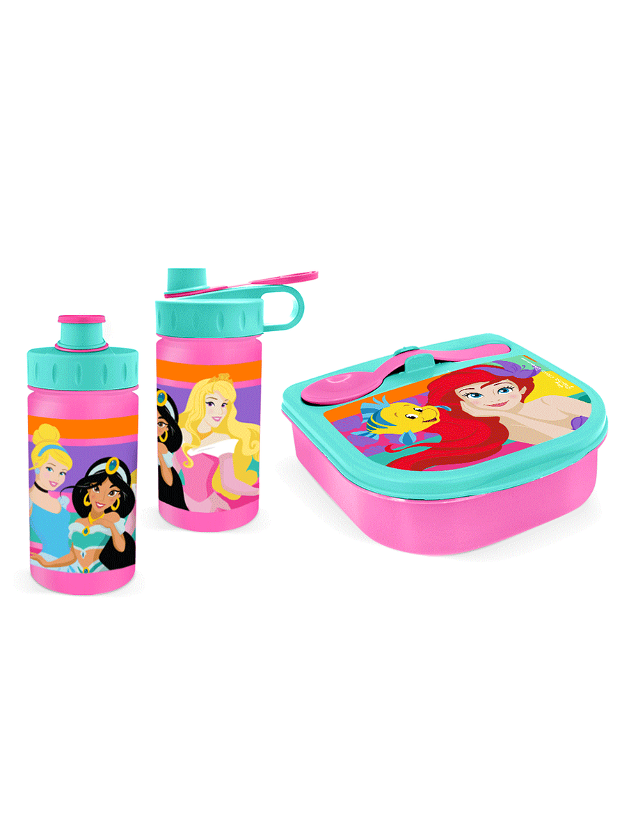 Set Lonchera Pox + Cuchara Princesas 1