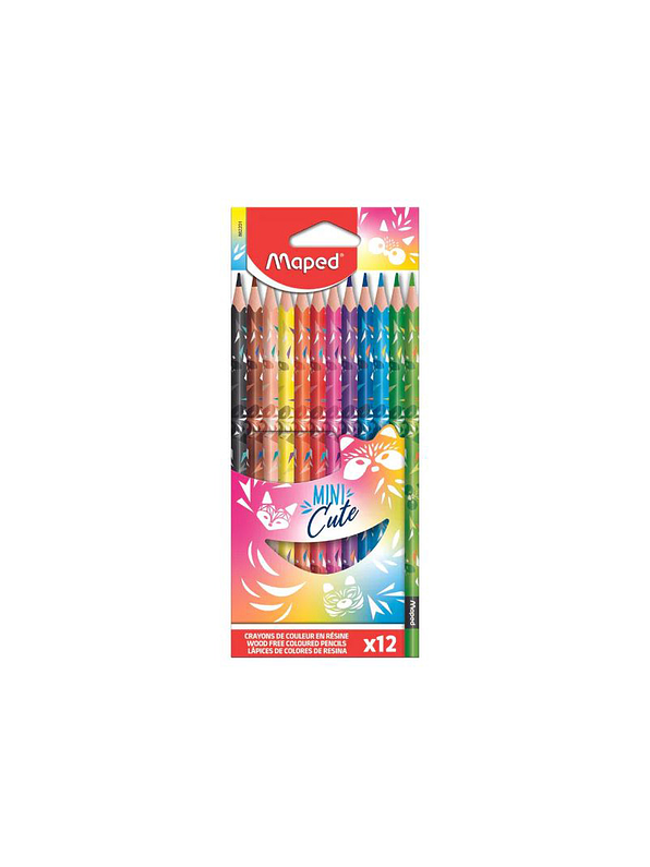 Colores Maped Mini Cute X 12 Unidades 1