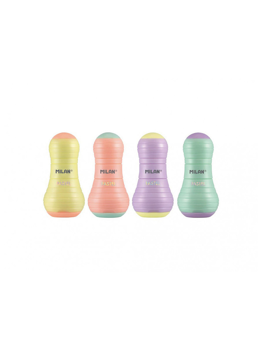 Borrador + Sacapuntas Milan Sway Pastel  1