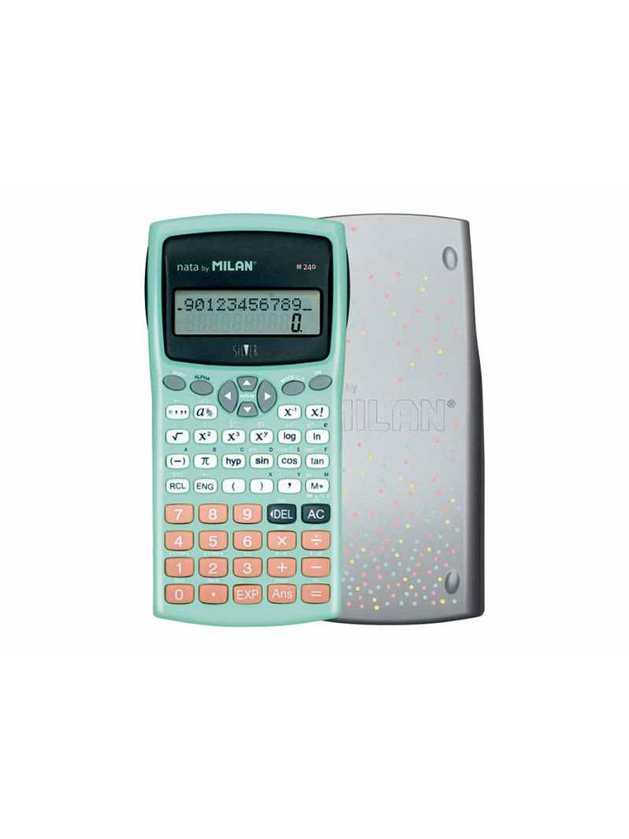 Calculadora Científica 240 Funciones Silver 1