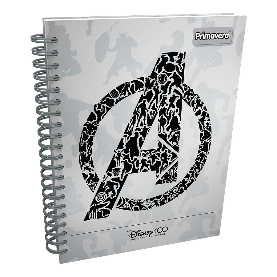 Cuaderno Primavera 5 Materias Catedrático Disney 100 Masculino 1