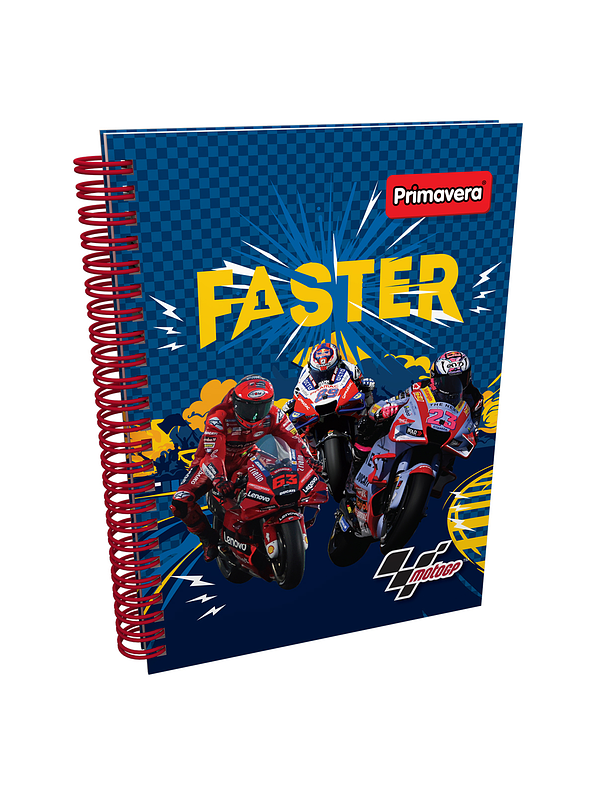 Cuaderno Primavera Argollado 5 Materias Masculino 6