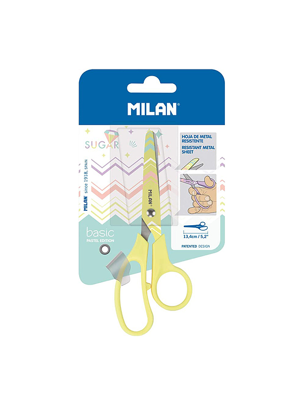 Tijera Punta Roma Basic Pastel Sugar Diamond  1