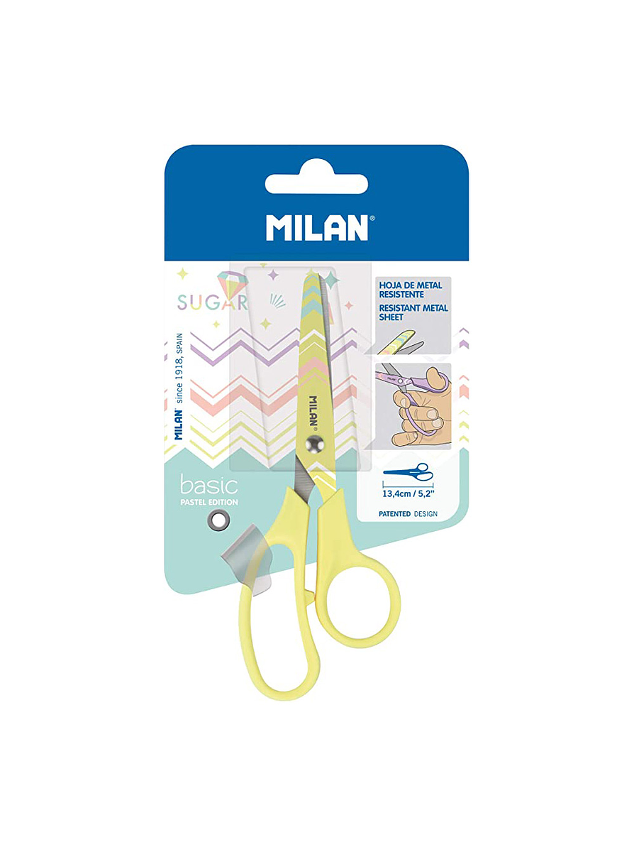 Tijera Punta Roma Basic Pastel Sugar Diamond  1