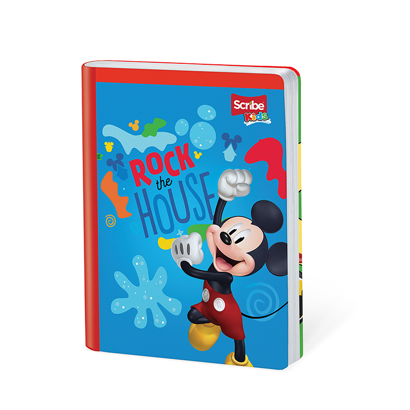 Cuaderno Cosido Disney Mickey 100 Hojas Cubitos B