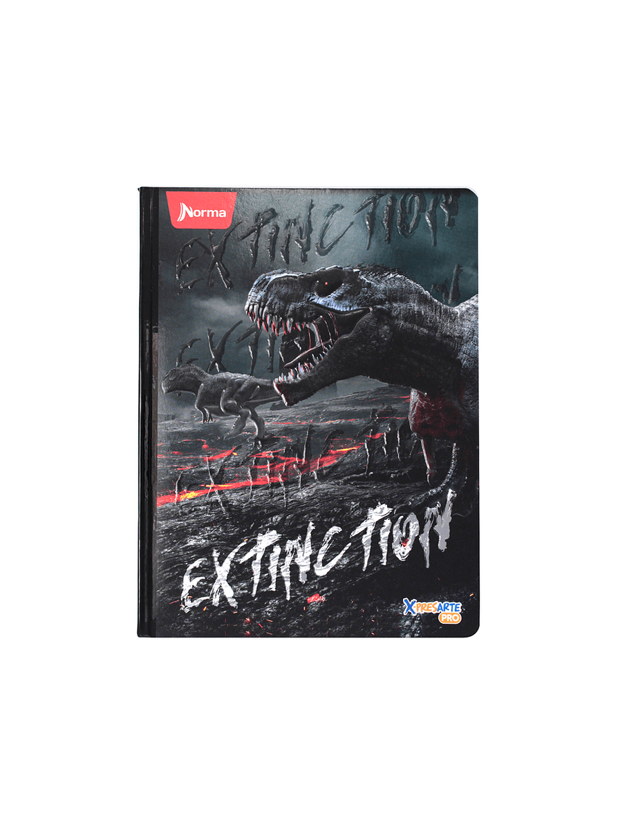 Cuaderno Cosido Dinosaurios 100 Hojas Doble Línea  8