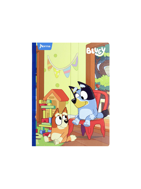 Cuaderno Cosido Bluey 50 Hojas Líneas  8