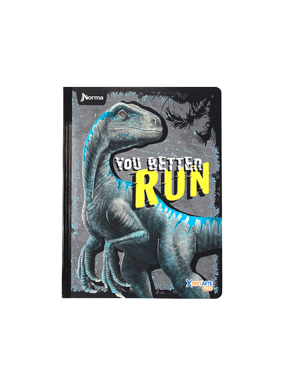 Cuaderno Cosido Dinosaurios 100 Hojas Líneas 8