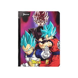 Cuaderno Cosido Dragón Ball Z 100 Hojas Doble Línea