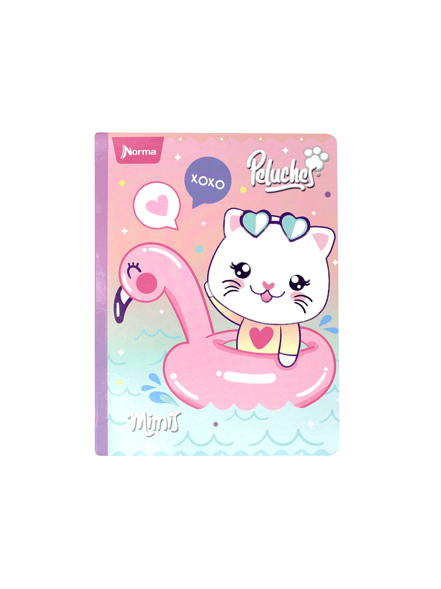Cuaderno Cosido Peluches Fantasy 50 Hojas Doble Línea  5