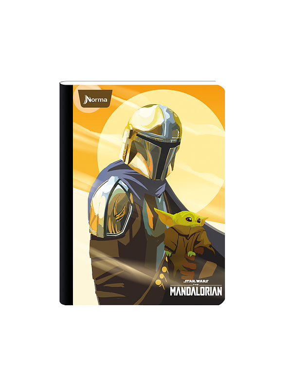 Cuaderno Cosido Mandalorian 50 Hojas Líneas  1
