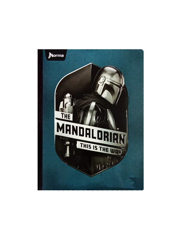 Cuaderno Cosido Mandalorian 50 Hojas Líneas  2