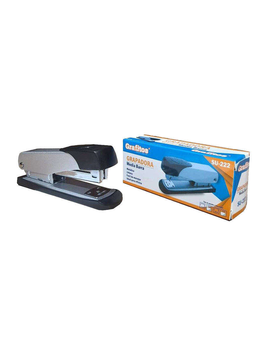 Grapadora Metálica Media Barra 1