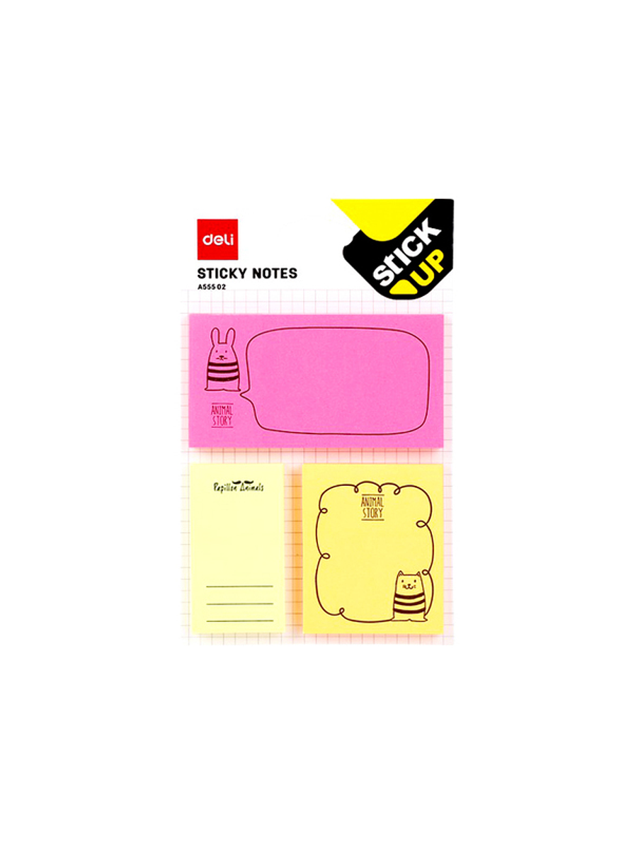 Notas Adhesivas Set Figuras  1