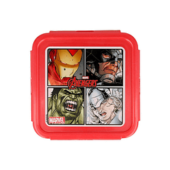 Recipiente Square Avengers 500 Ml Hermético