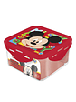 Recipiente Square Mickey Watercolors 730 Ml Hermético - Miniatura 1