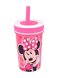 Vaso Anti Goteo Silicona Con Pitillo Minnie  - Miniatura 1