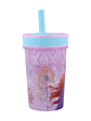Vaso Anti Goteo Silicona Con Pitillo Frozen 465 Ml - Miniatura 2