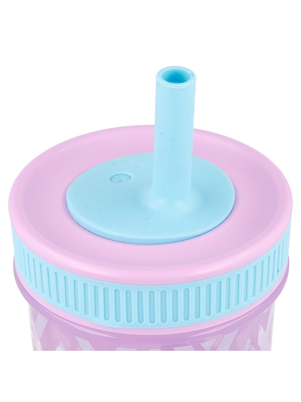 Vaso Anti Goteo Silicona Con Pitillo Frozen 465 Ml 3