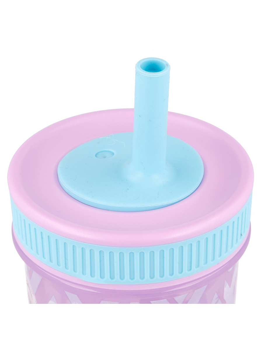 Vaso Anti Goteo Silicona Con Pitillo Frozen 465 Ml 3