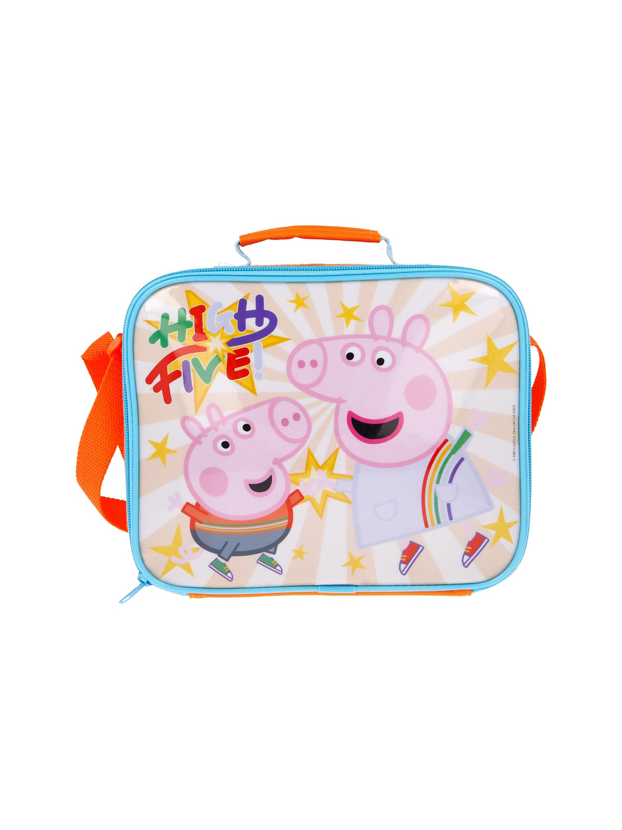 Lonchera Aislante Peppa Con Sanduchera  1