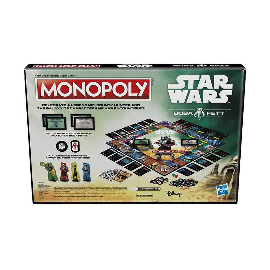 Monopoly Star Wars Boba Fett 2