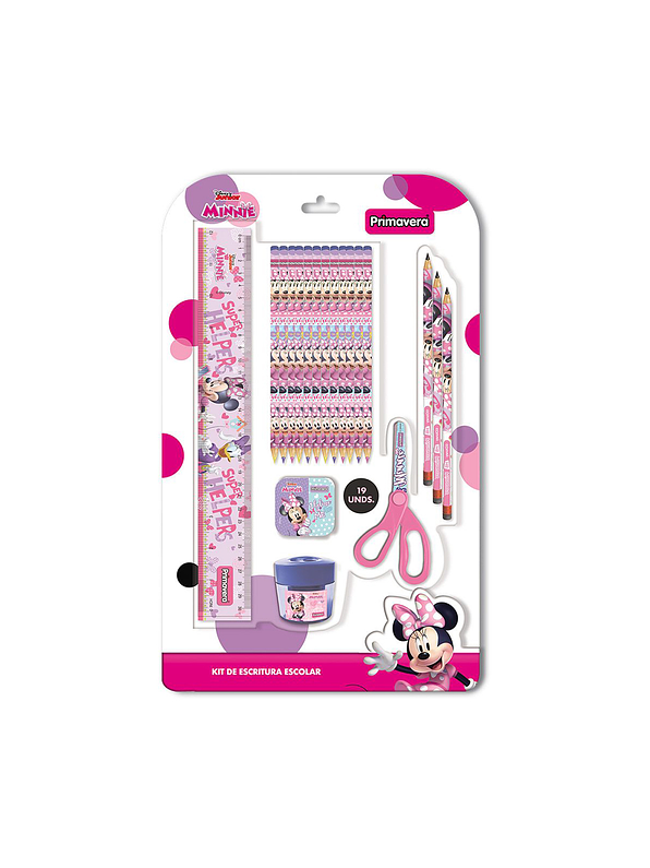 Set De Uso Escolar Primavera Minnie  1