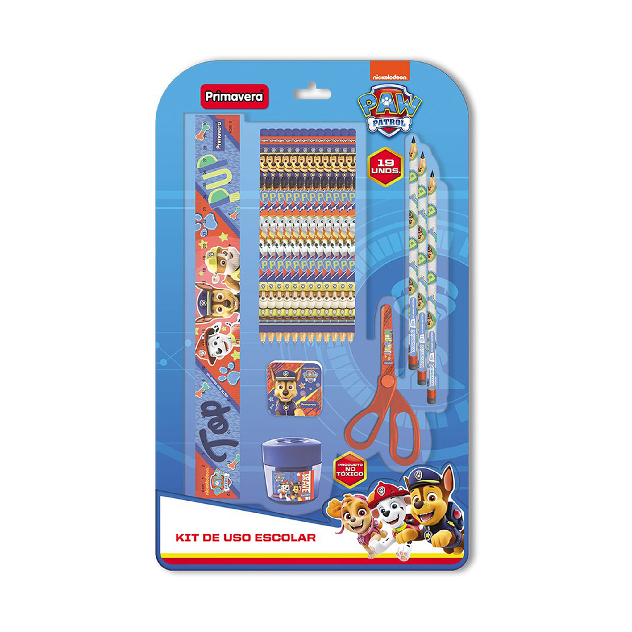 Set Uso De Escolar Primavera Paw Patrol 