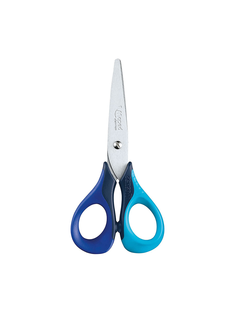 Tijera Maped Sensoft 13  cms asimétrica  2