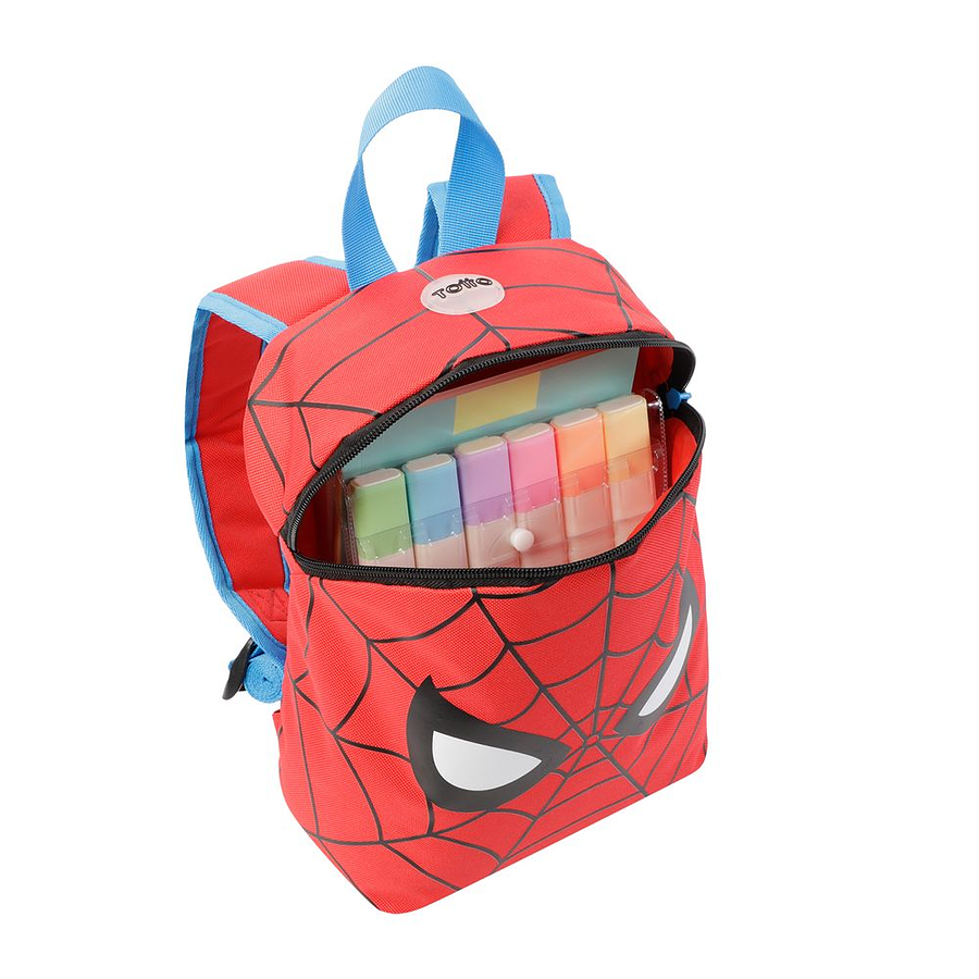 Morral Totto Spiderman Zzip Xs Totto Kids  2
