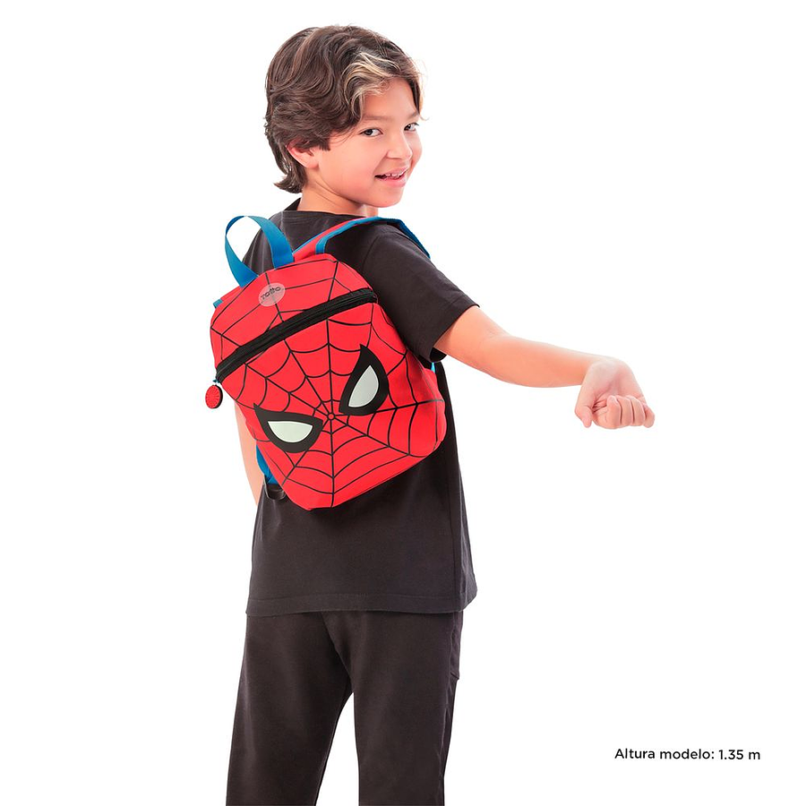 Morral Totto Spiderman Zzip Xs Totto Kids  5