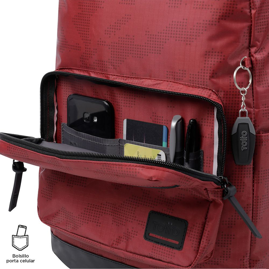 Morral Tocax Camu Point Red Totto  6