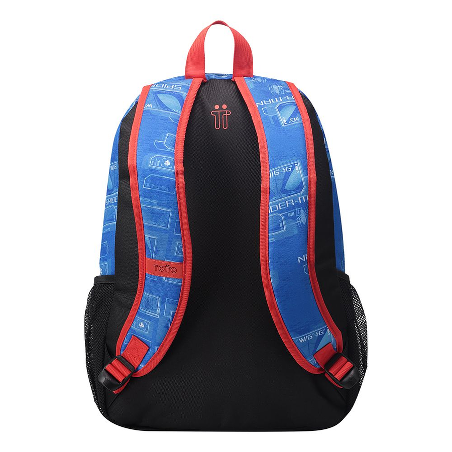 Morral Spiderman Zzip L Totto Kids 5