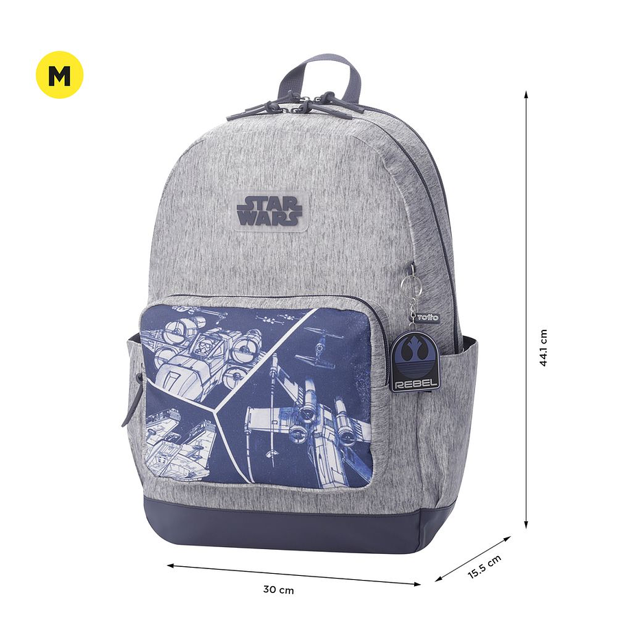 Morral Star Wars Trooper M Gris Mix Totto 7