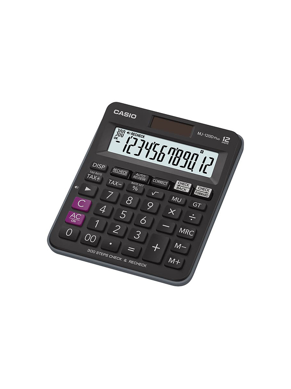 Calculadora De Mesa Plus Negra 1