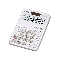 Calculadora De Mesa 12 Dígitos Blanca 