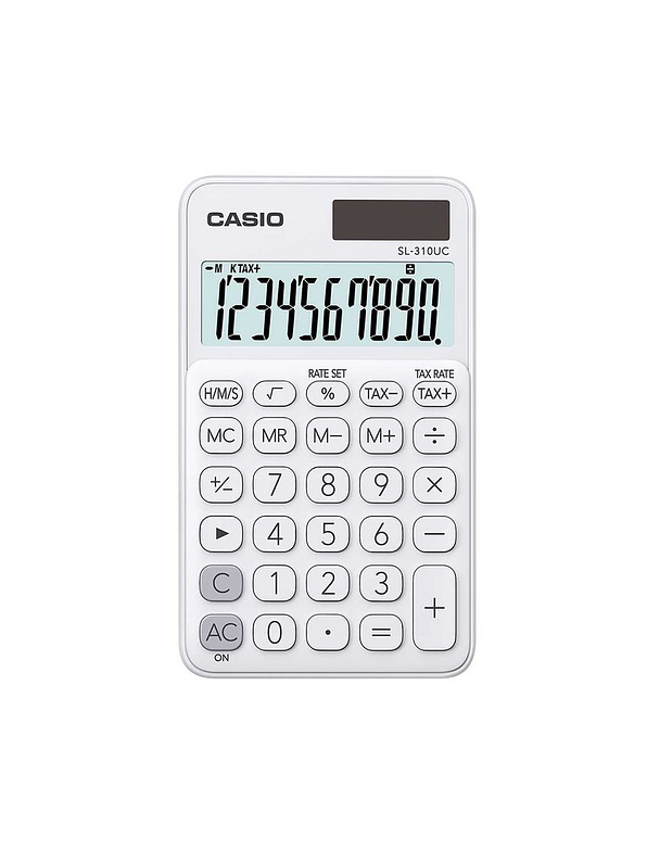 Calculadora Casio Viajera Blanca  1