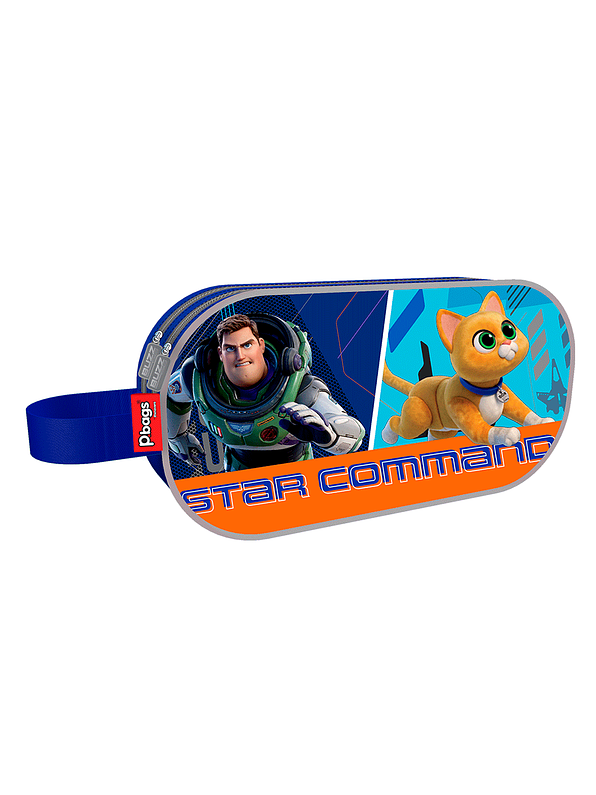 Cartuchera Primavera Ovalada 2 Bolsillos Niño 3