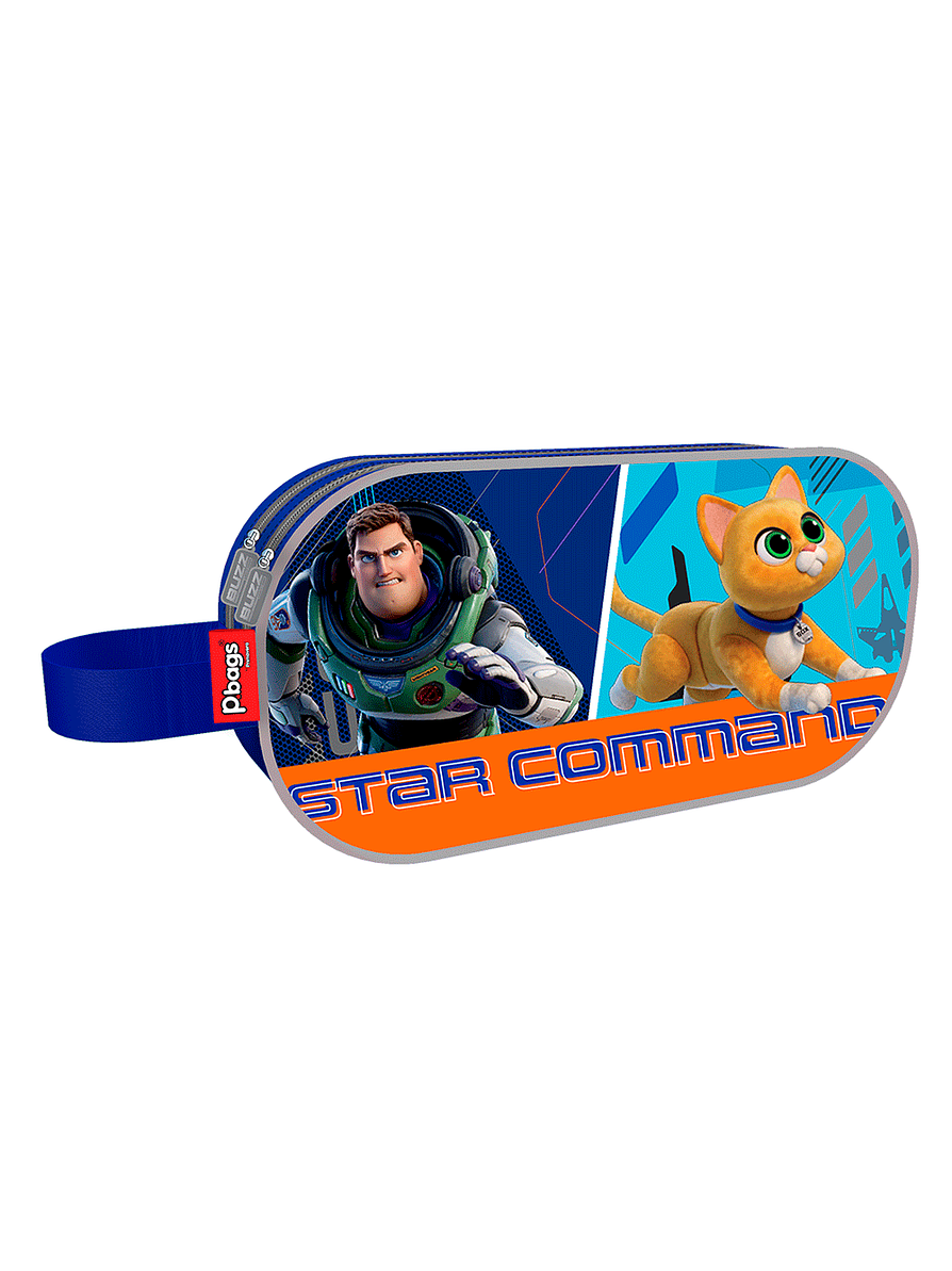 Cartuchera Primavera Ovalada 2 Bolsillos Niño 3