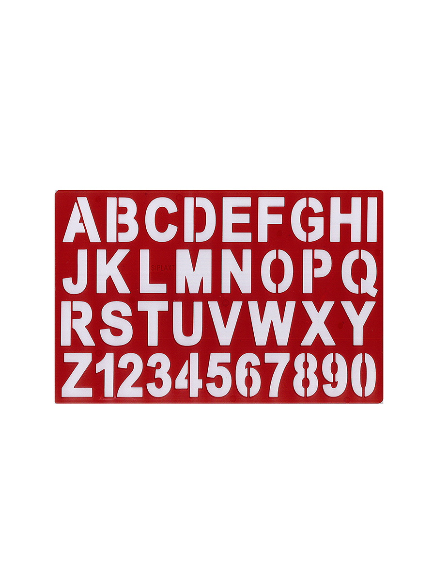 Plantilla Abecedario Letra Grande Mayúsculas  1