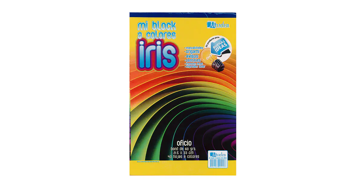 Mi Block A Colores Iris Oficio