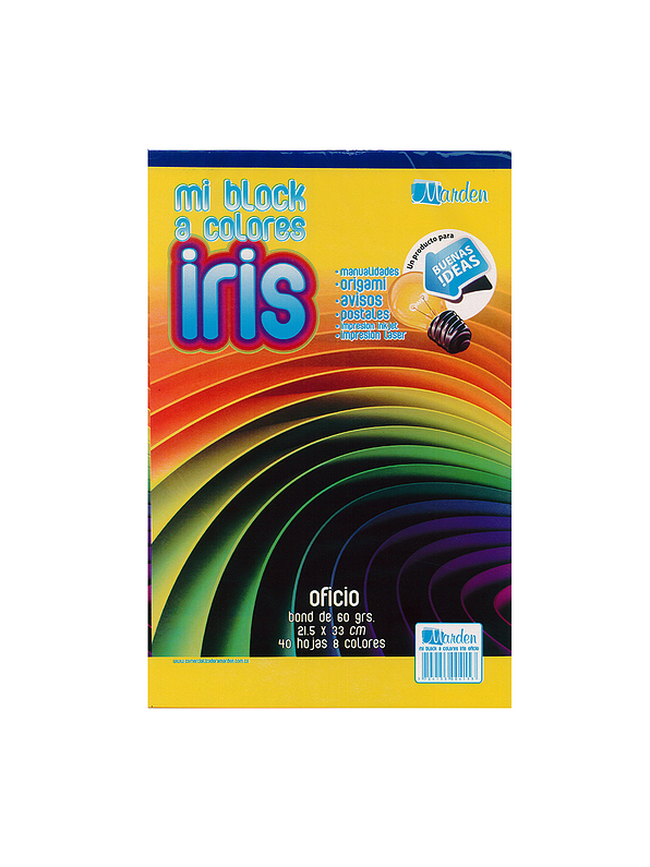 Mi Block A Colores Iris Oficio  1