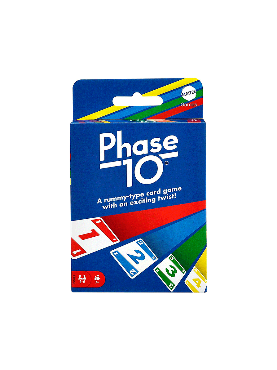 Juego De Cartas Phase 10 Mattel 1