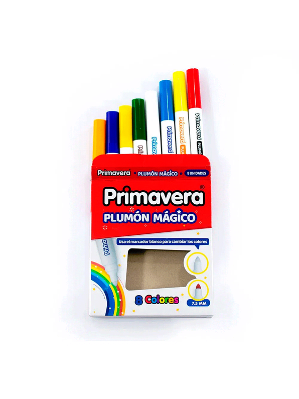 Plumón Mágico Primavera X 8 Unidades 2